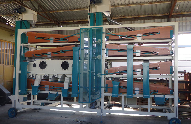 7 TEKNELİ BAKLİYAT ELEME TASNİFLEME MAKİNESİ