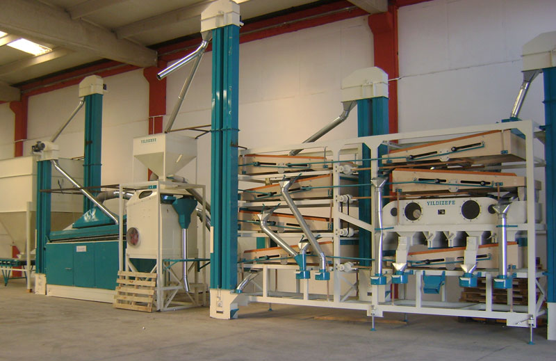 7 TEKNELİ BAKLİYAT ELEME TASNİFLEME MAKİNESİ