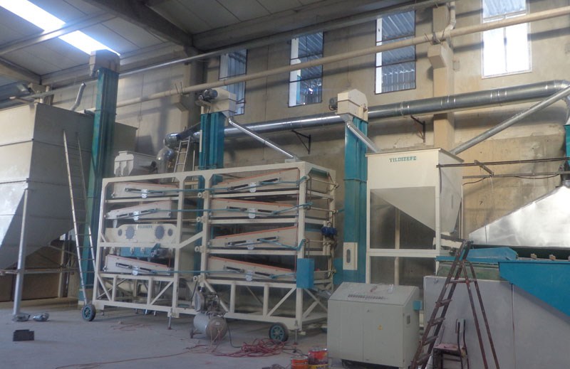 7 TEKNELİ BAKLİYAT ELEME TASNİFLEME MAKİNESİ